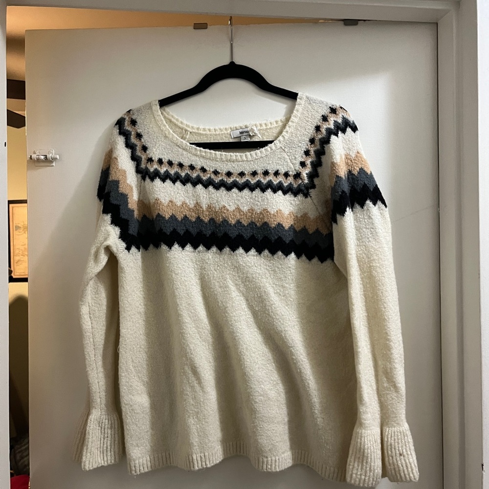 Patterned sweater - Picture 1 of 5